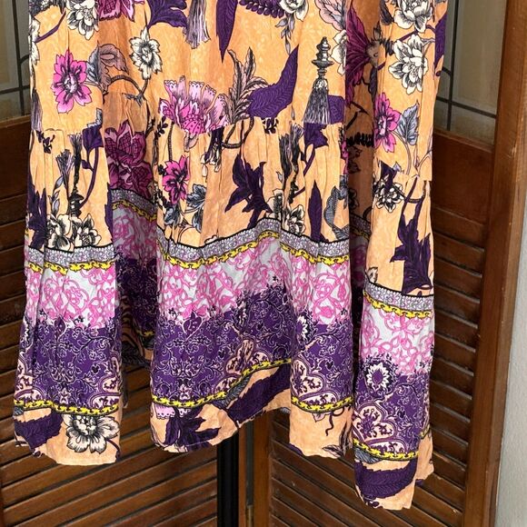 Loralette Journey Maxi Dress Peach Dulcie Easter Sunday Wedding Guest Size 26/28 - Picture 9 of 14